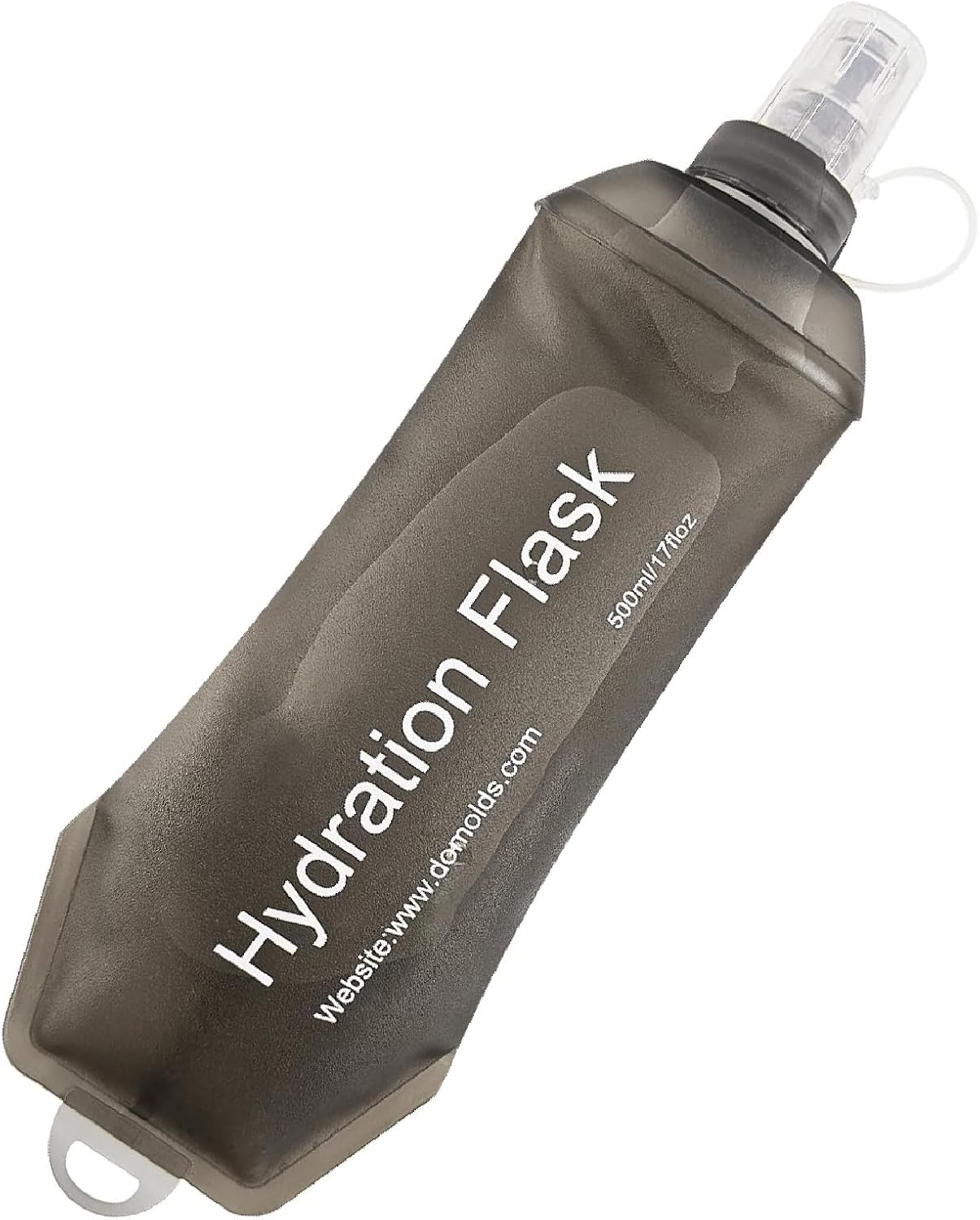 Detalle de AXEN FL-010US Soft Flask, 500 ml Collapsible Running Water Bottle