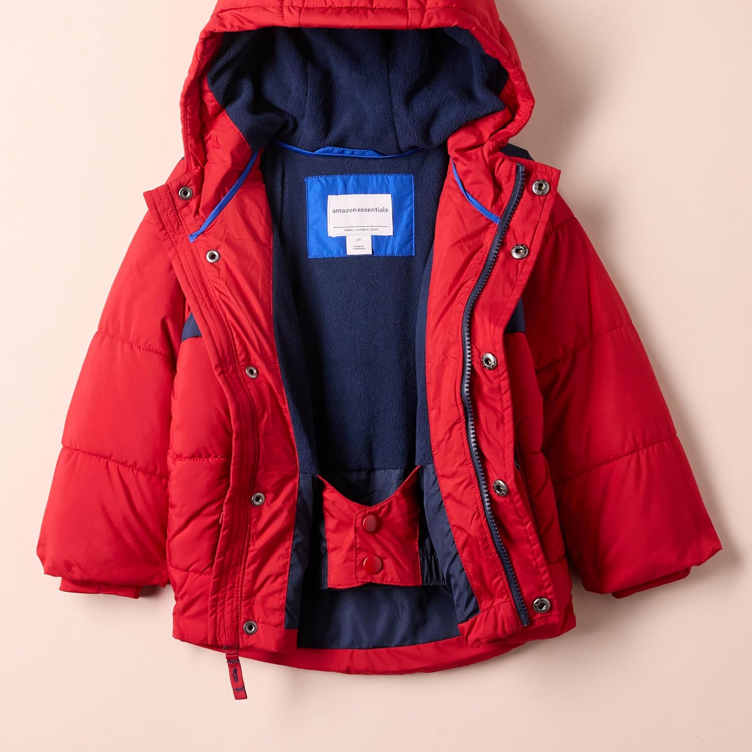 Thumbnail 4 de Amazon Essentials Baby- und Jungen Warme Winter-Pufferjacke mit Kapuze