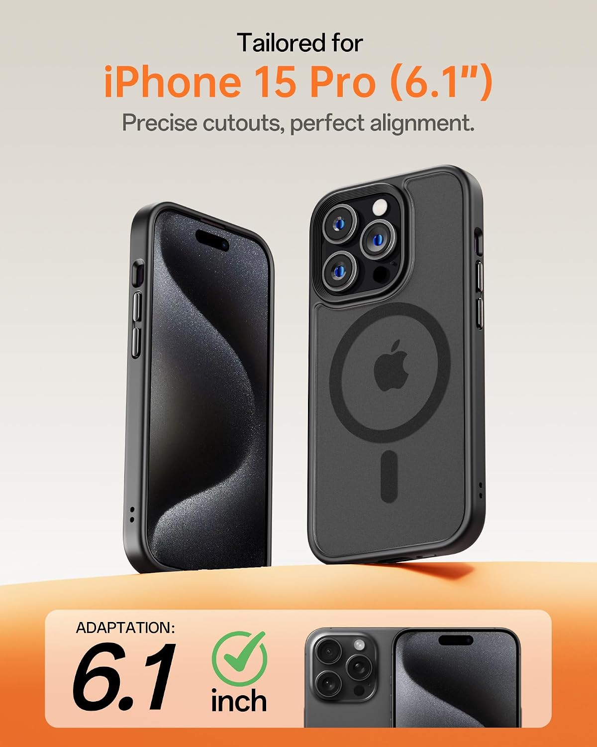 Detalle 2 de UNBREAKcable Magnetic for iPhone 15 Pro Case