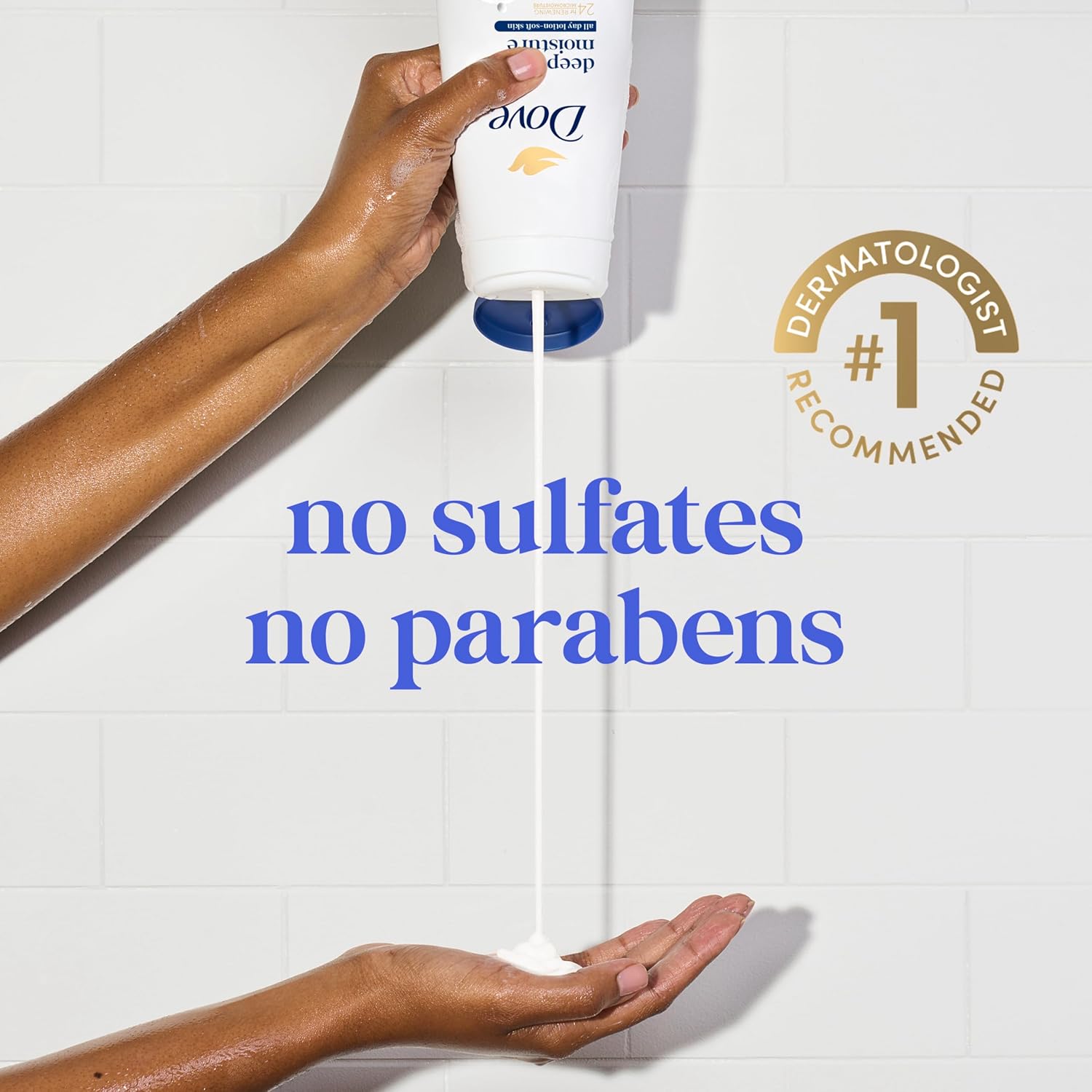 Thumbnail 4 de Dove Deep Moisture Body Wash with Pump (3 Count) — Sulfate-Free, Paraben-Free, No Sulfates/No Parabens