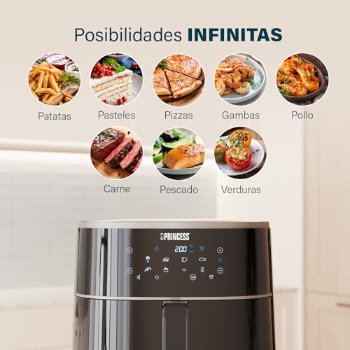 Thumbnail 2 de Freidora sin Aceite Princess 01.182244.01.001, 1500W, 6L 🥘