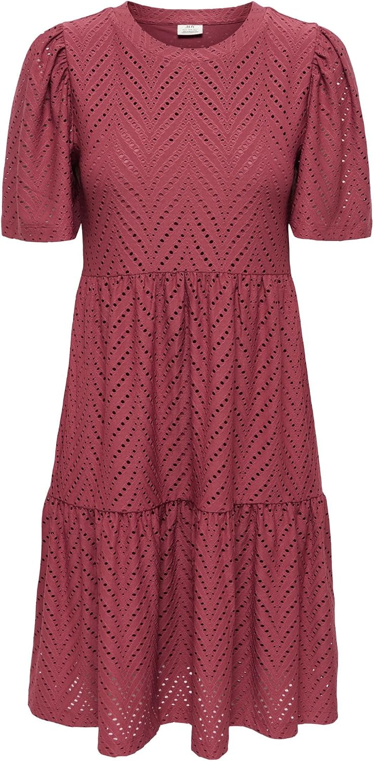 Detalle de JDY JDYCARLA Kurzes Kleid – Schulterfrei, Mini-Länge aus Polyester
