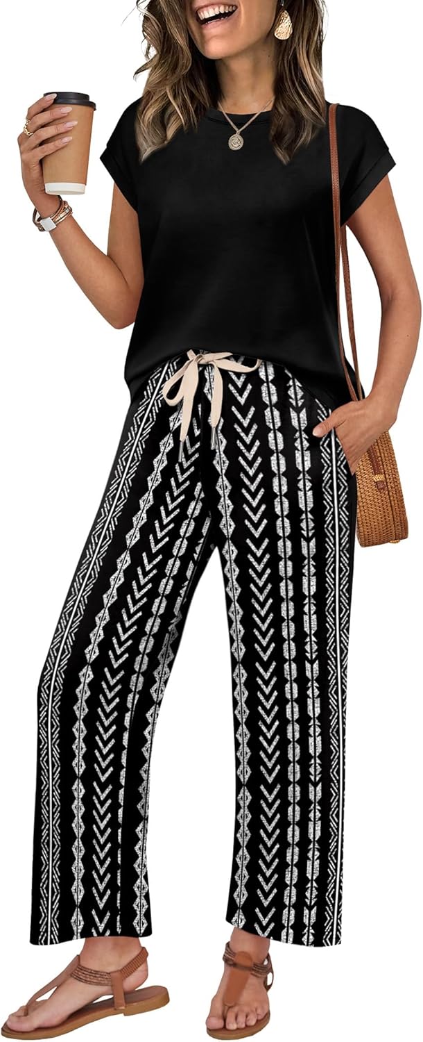 Thumbnail 1 de WIHOLL Two Piece Sets for Women: Summer Spring Lounge & Travel Outfit