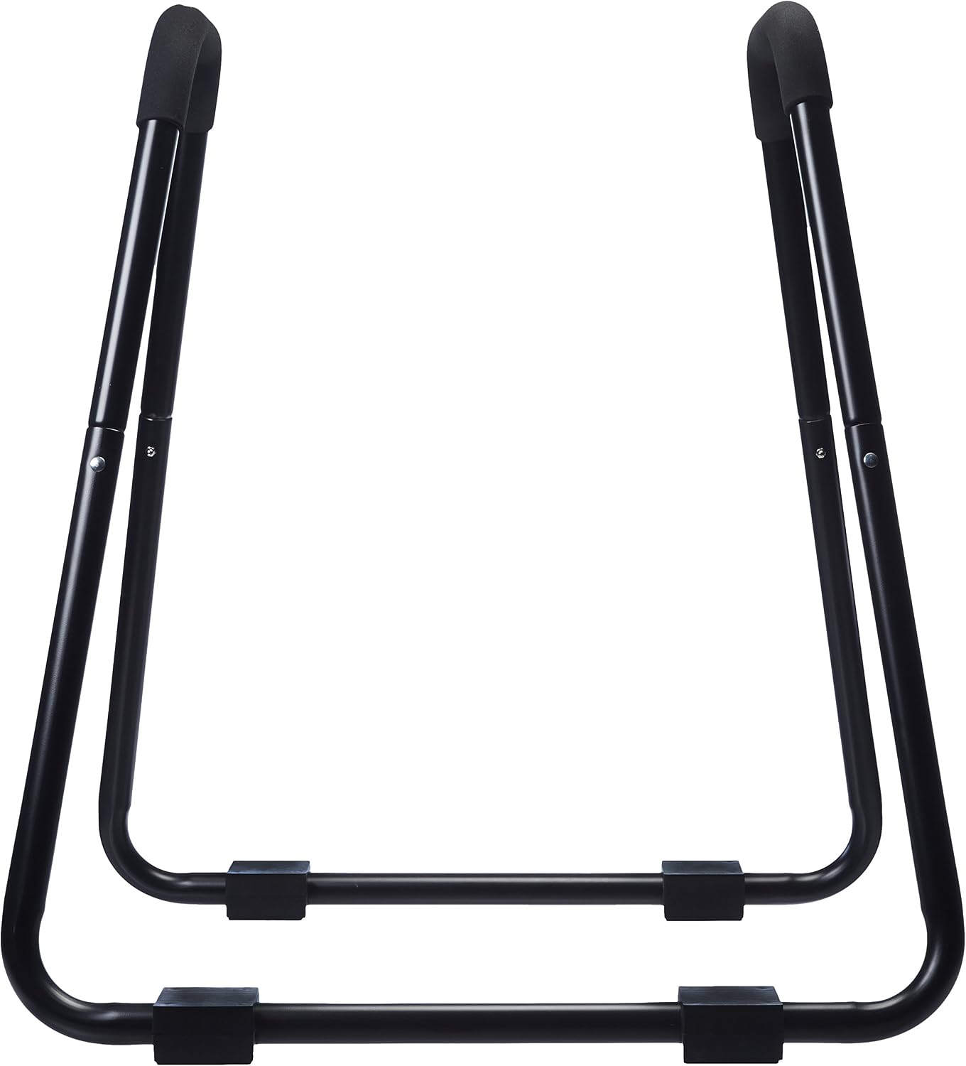 Detalle de Amazon Basics Dip Fitness Bar – poręcze ze stali stopowej, udźwig 300 kg