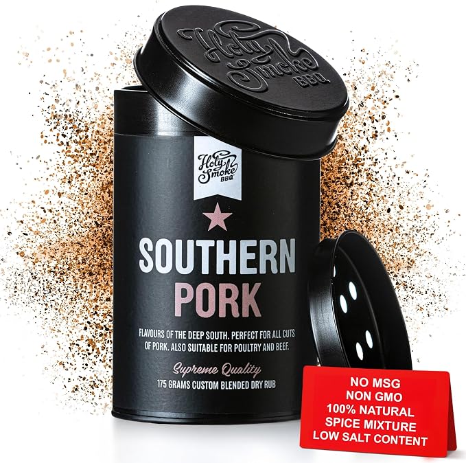 Southern Pork BBQ Rub 175g 🌶️ Sazón Versátil para Asados
