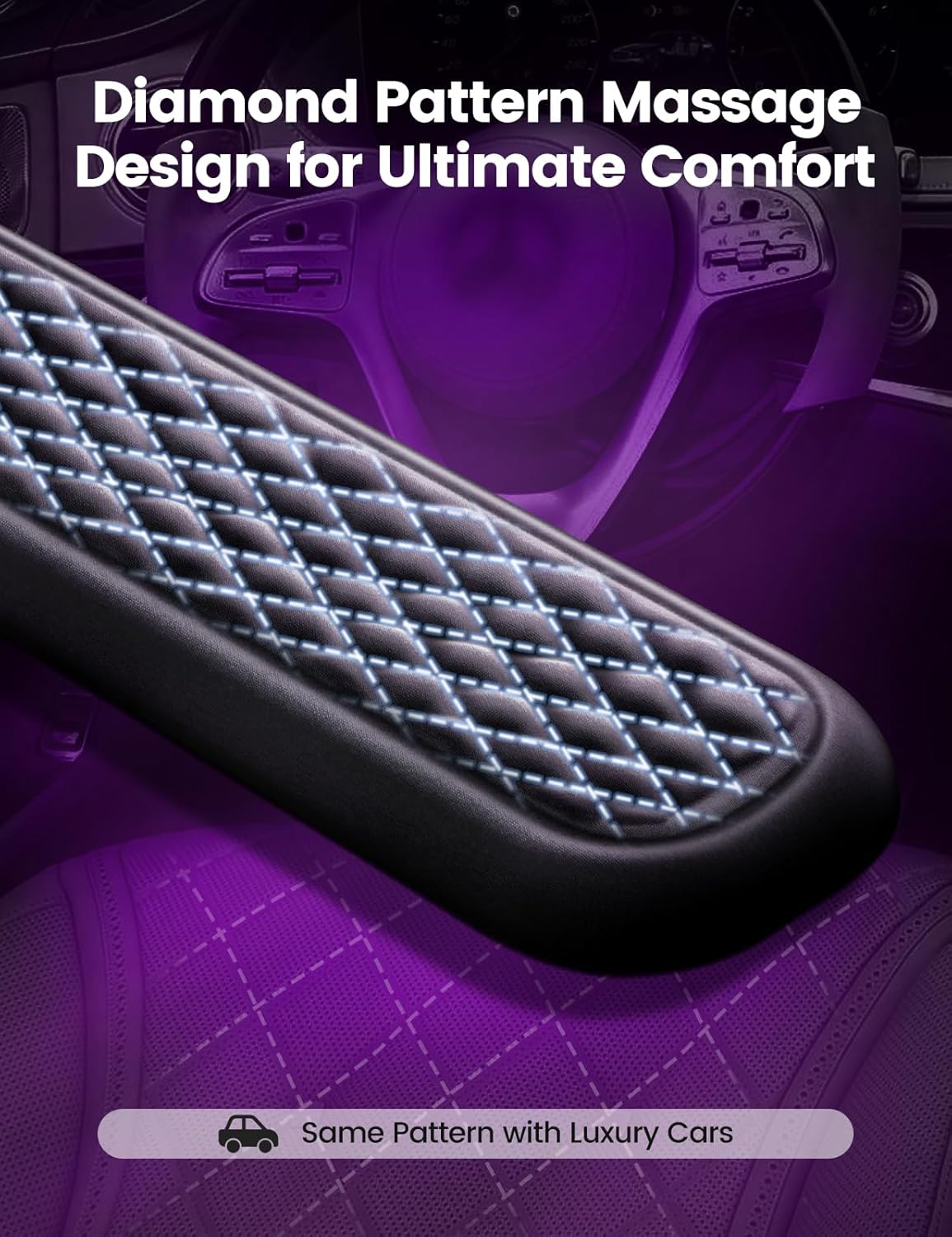 Thumbnail 3 de VAYDEER Memory Foam Keyboard & Mouse Wrist Rest Pad (Black)