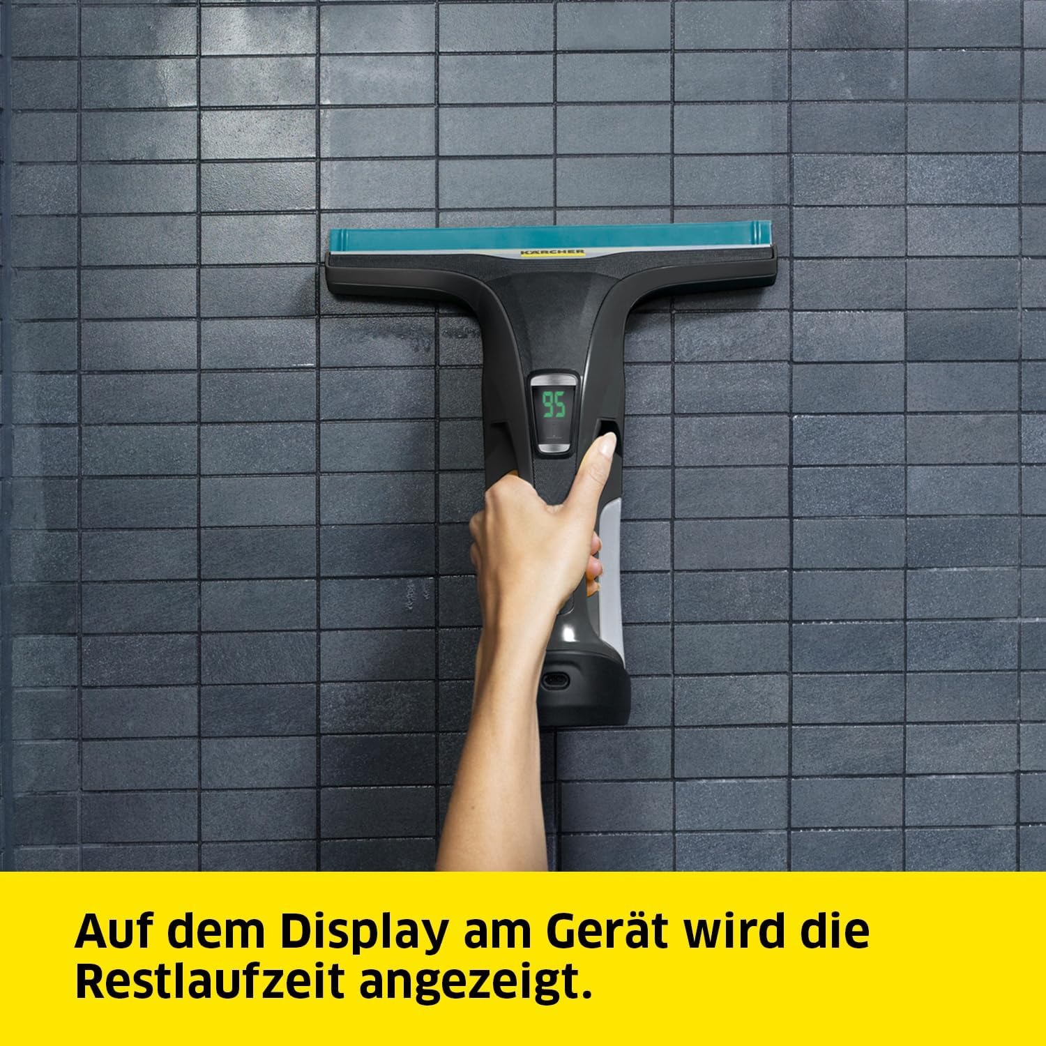 Thumbnail 5 de Kärcher Fenstersauger WV 6 Plus Multi Black Edition – lange Akkulaufzeit, Zubehör im Paket