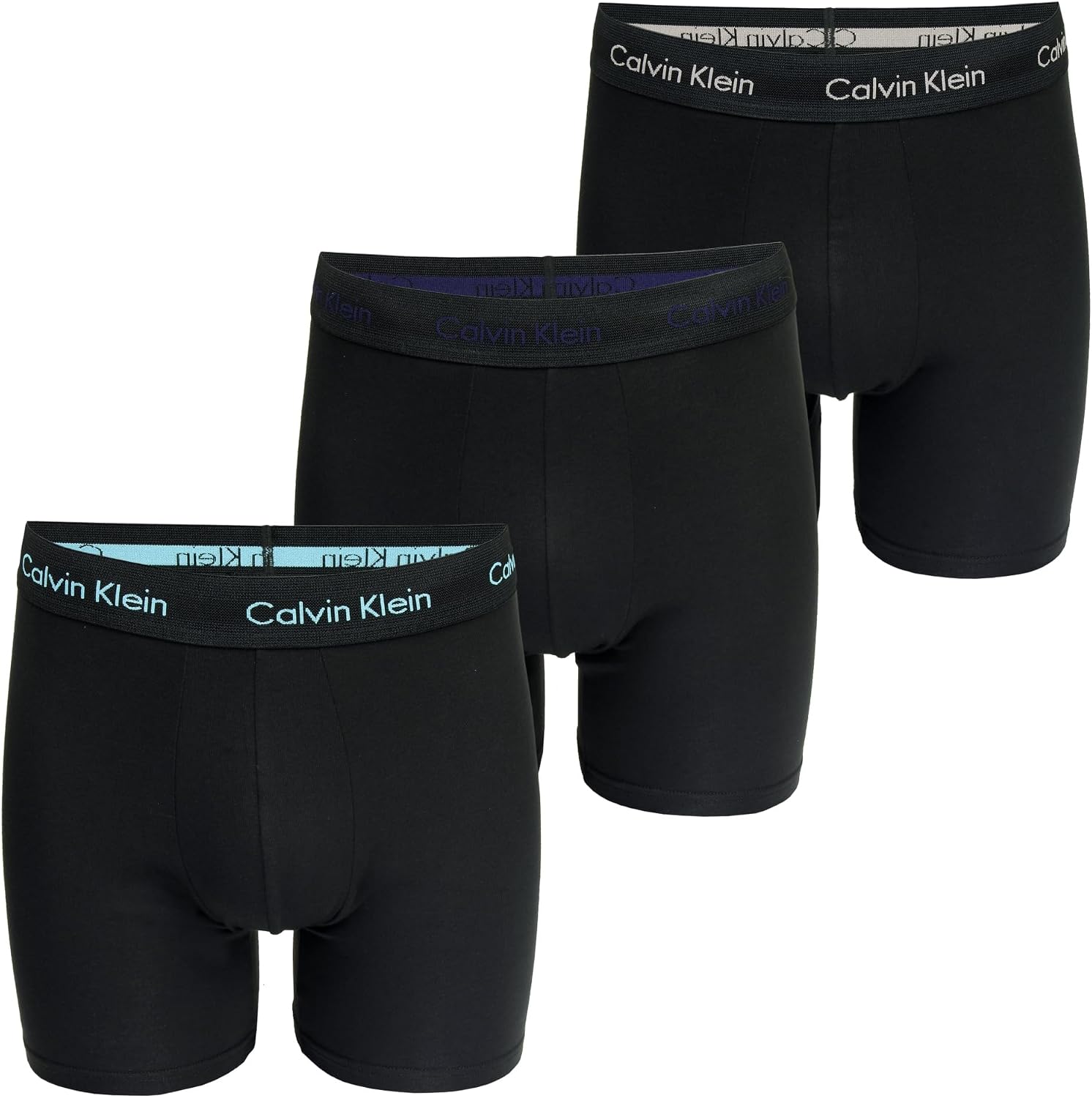Thumbnail 6 de Calvin Klein Herren 3er Pack Boxershorts Briefs Stretch – Schwarz, XL