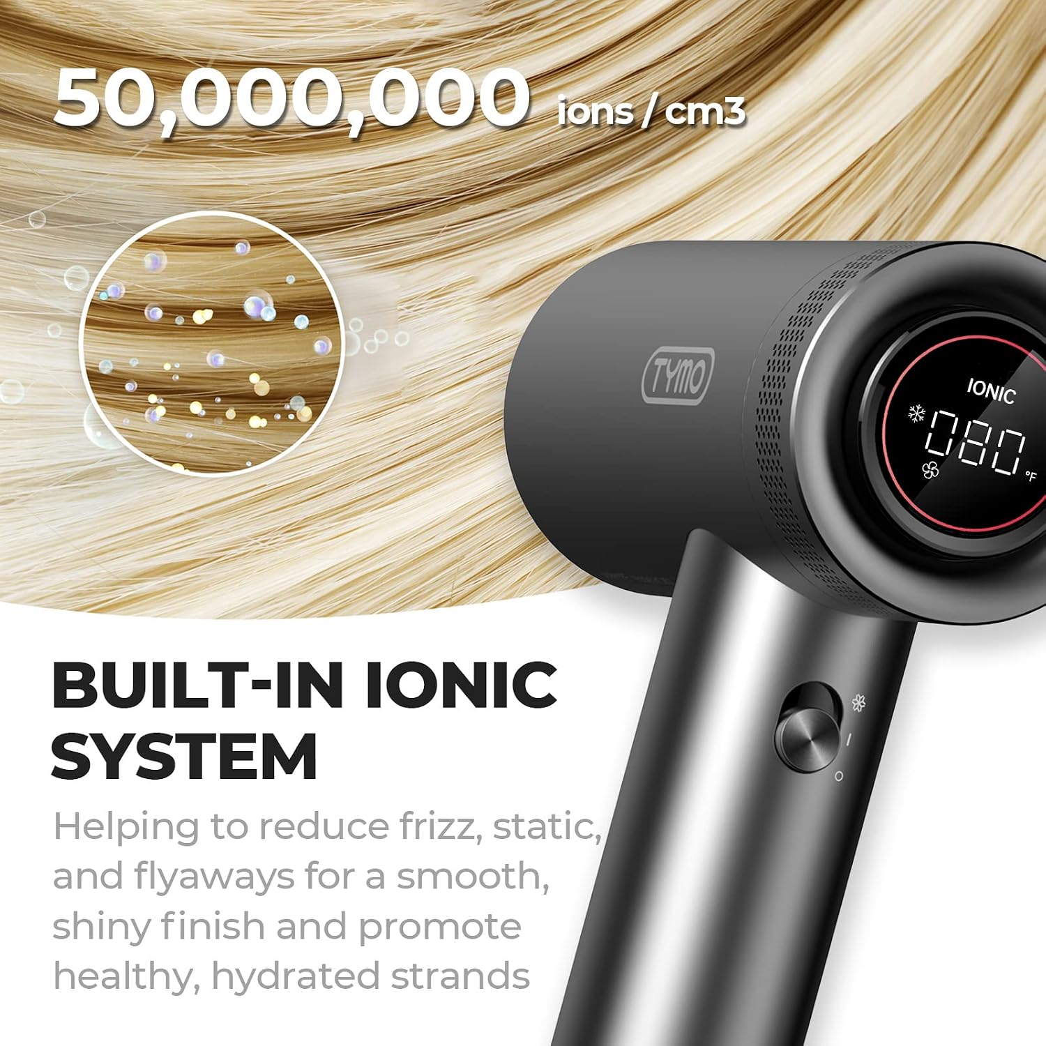 Thumbnail 6 de TYMO Hair Dryer 1500W Fast Dry