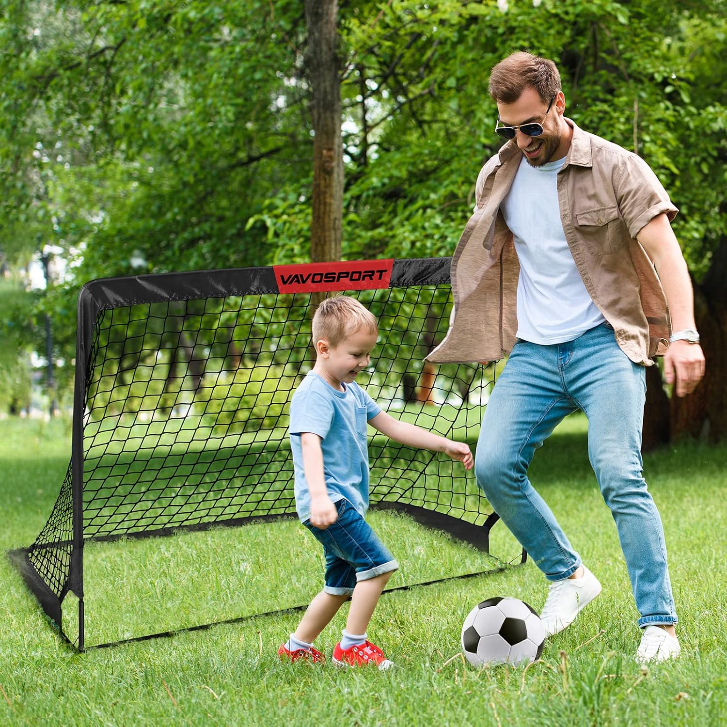Thumbnail 5 de Kids Soccer Goals 4' x 3' Set