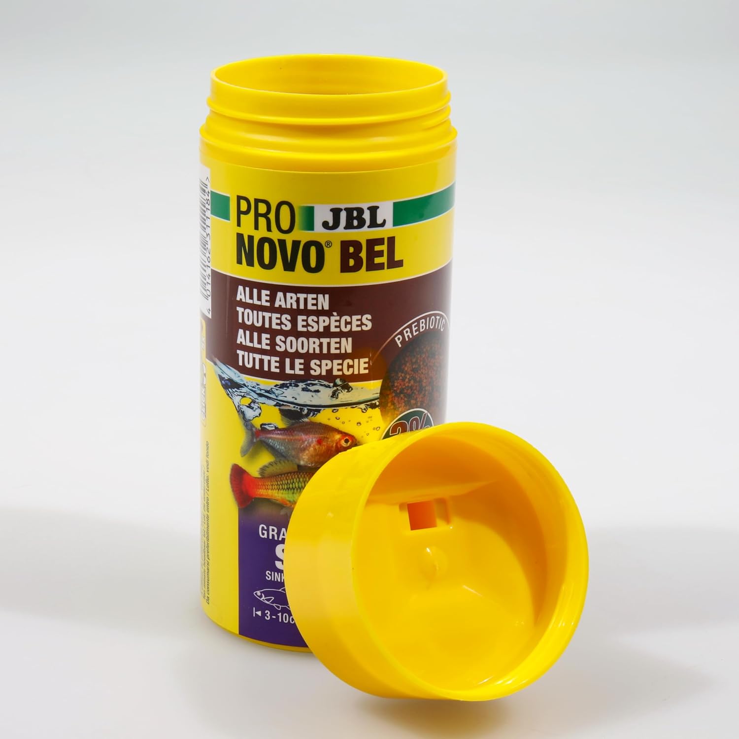 Thumbnail 3 de JBL PRONOVO BEL GRANO – Hauptfutter für Aquarienfische 3–10 cm, 250 ml (Click S)