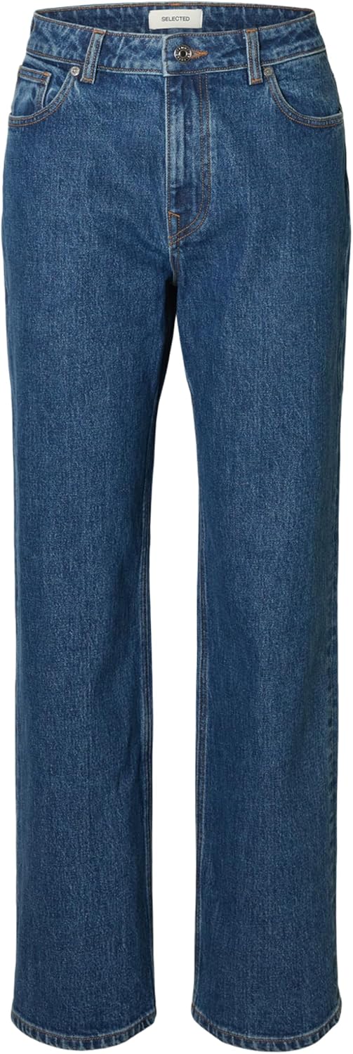Detalle de SELECTED FEMME Slfwide Bea-Kori Hw Jeans