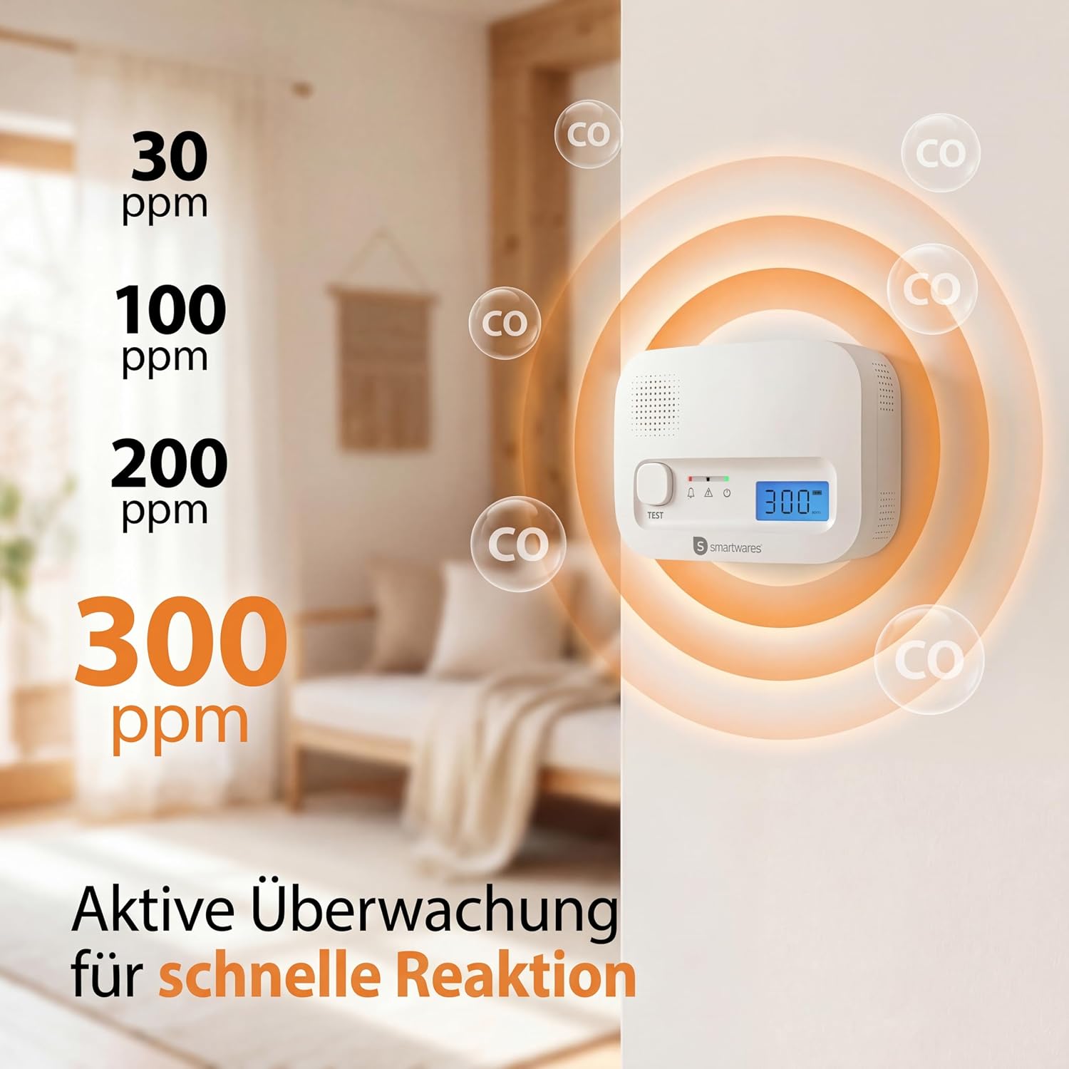 Thumbnail 6 de Smartwares FGA-13041 10 Jahre Sensor 🚨