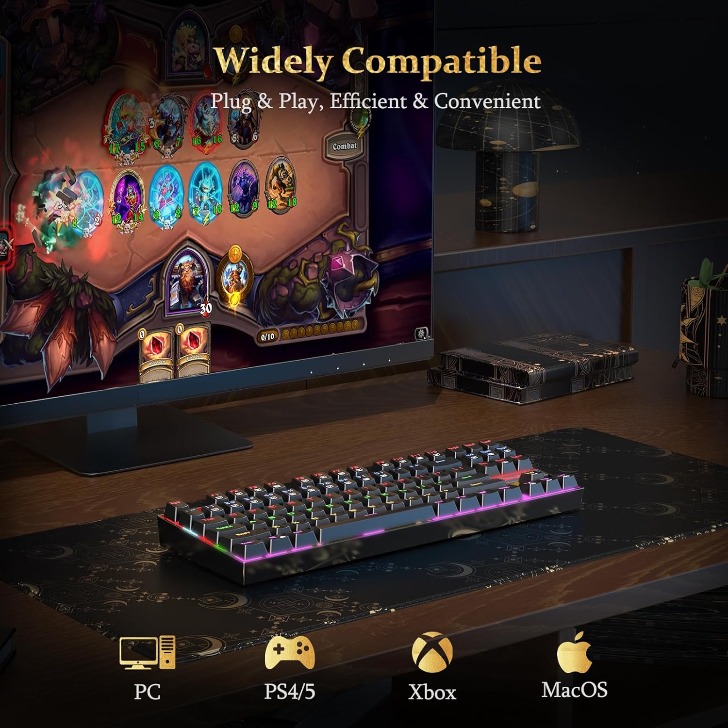 Thumbnail 6 de Redragon K552 Mechanical 87-Key Gaming Keyboard