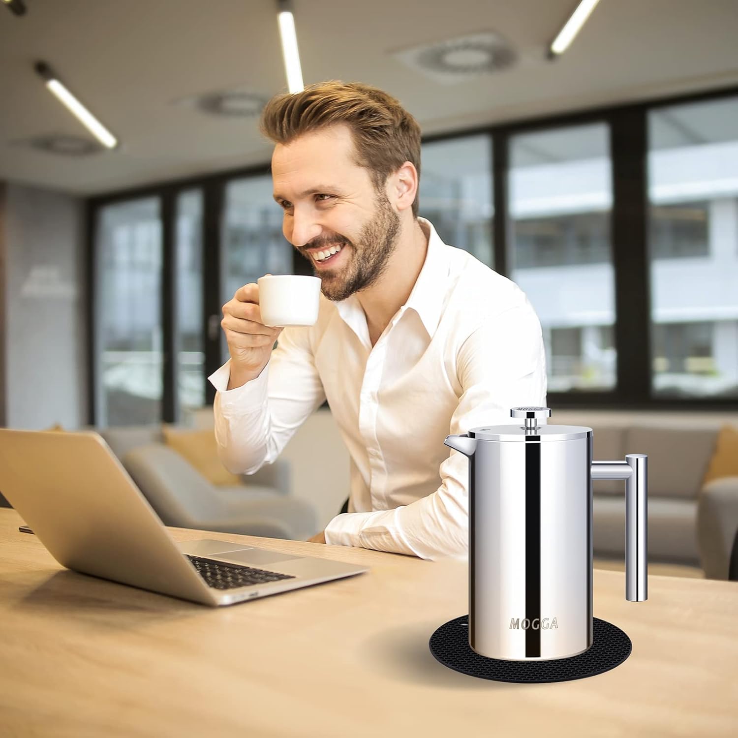 Thumbnail 2 de MOGGA cafetiere French press 1000ml