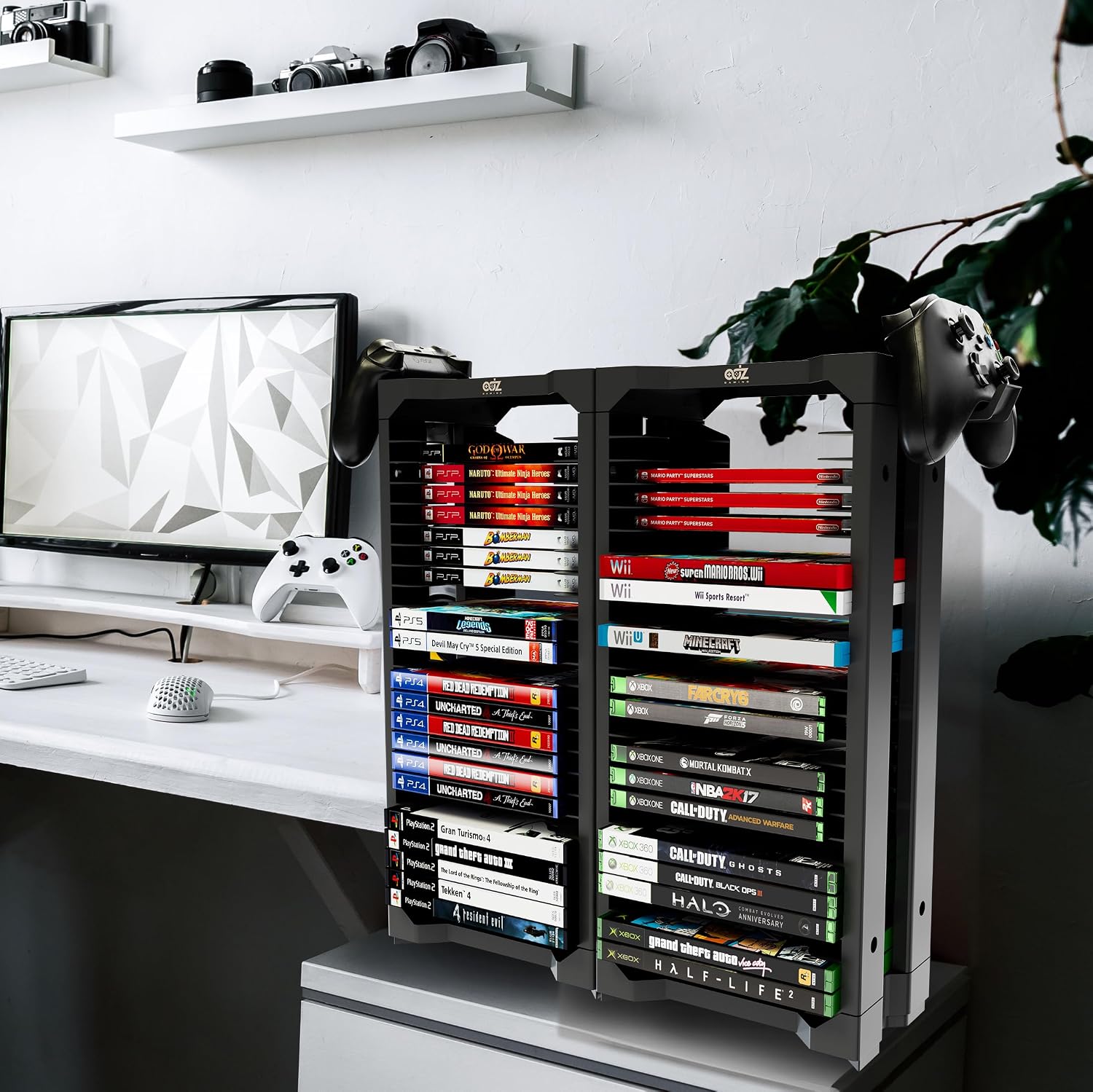 Detalle 2 de ADZ Universal Game Holder 46-disc tower