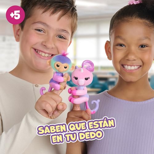 Thumbnail 2 de Bizak Fingerlings Elisa, mascota interactiva con 70 sonidos