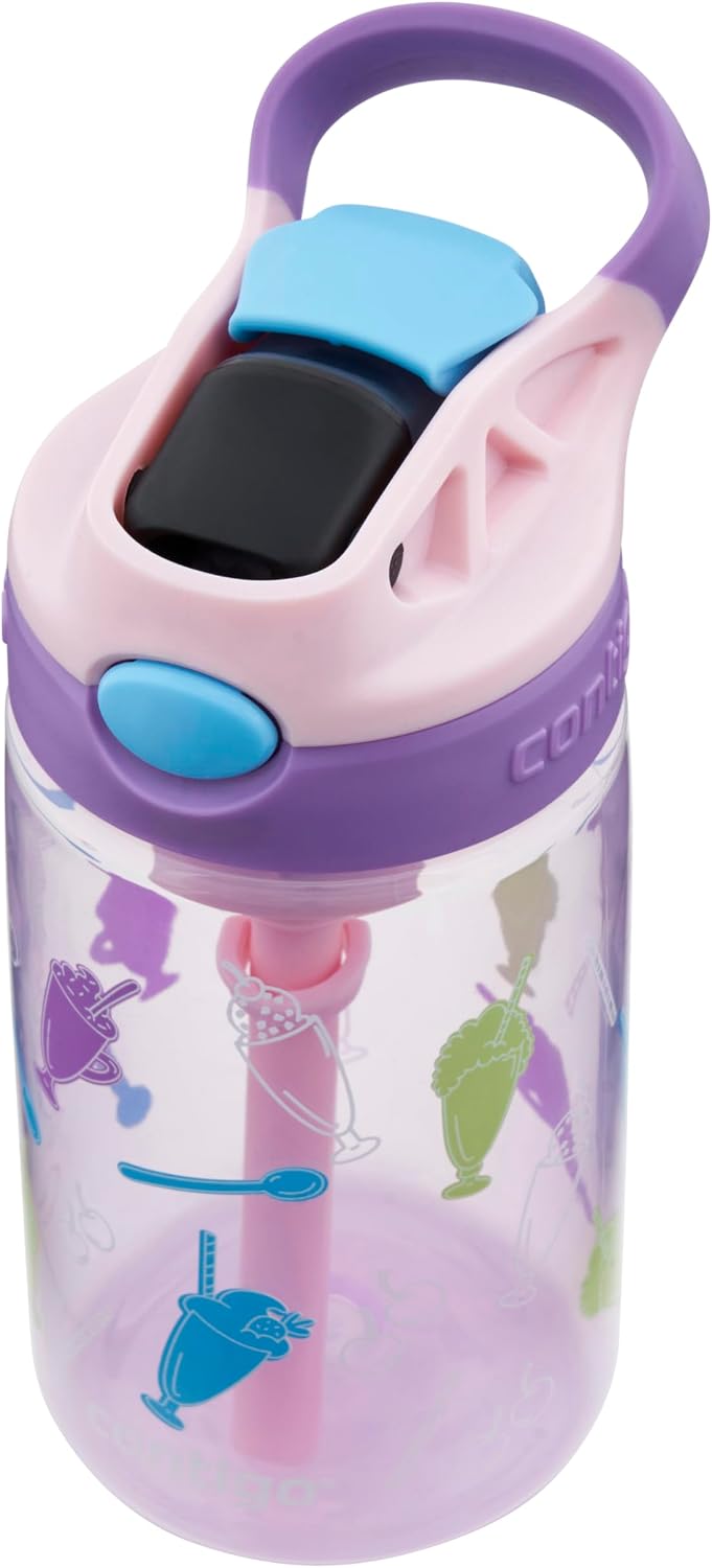 Detalle de Contigo Borraccia per bambini Easy Clean Autospout 420 ml – BPA-Free, 100% a tenuta stagna