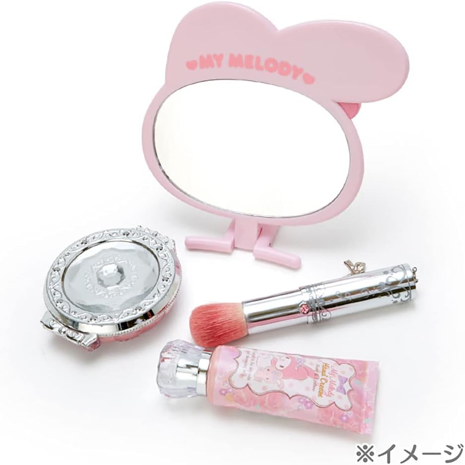 Detalle 1 de サンリオ クロミ 740781 フェイス形ハンドミラー 折り曲げ式スタンド対応 ABS樹脂