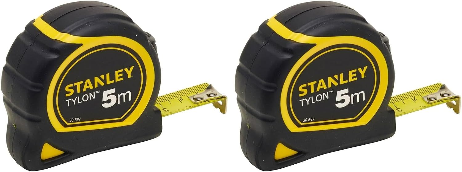 Detalle de STANLEY Flessometro Bi-Mat C.I. MT.5 1-30-697: ergonomia e robustezza per lavori professionali