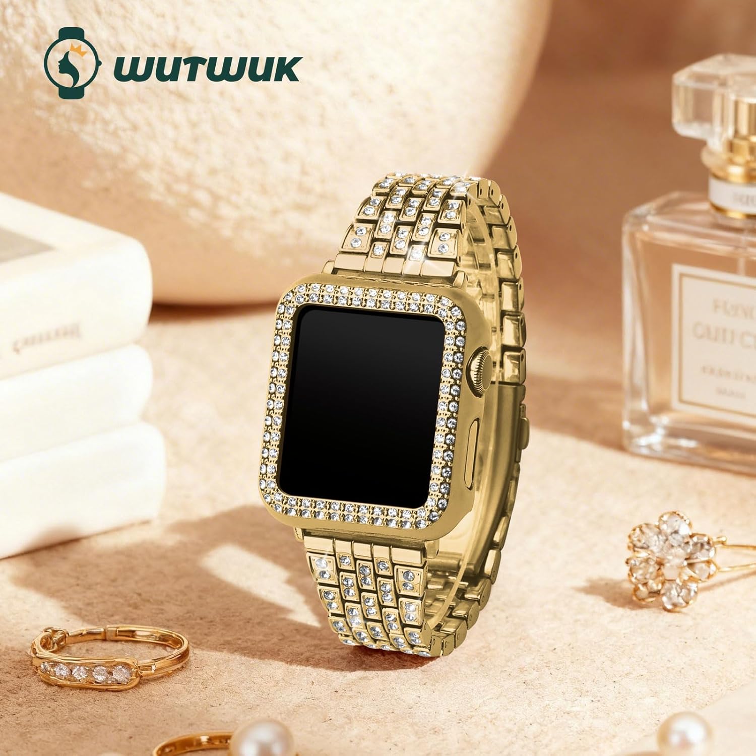 Thumbnail 1 de wutwuk Glitter Apple Watch Strap 42mm