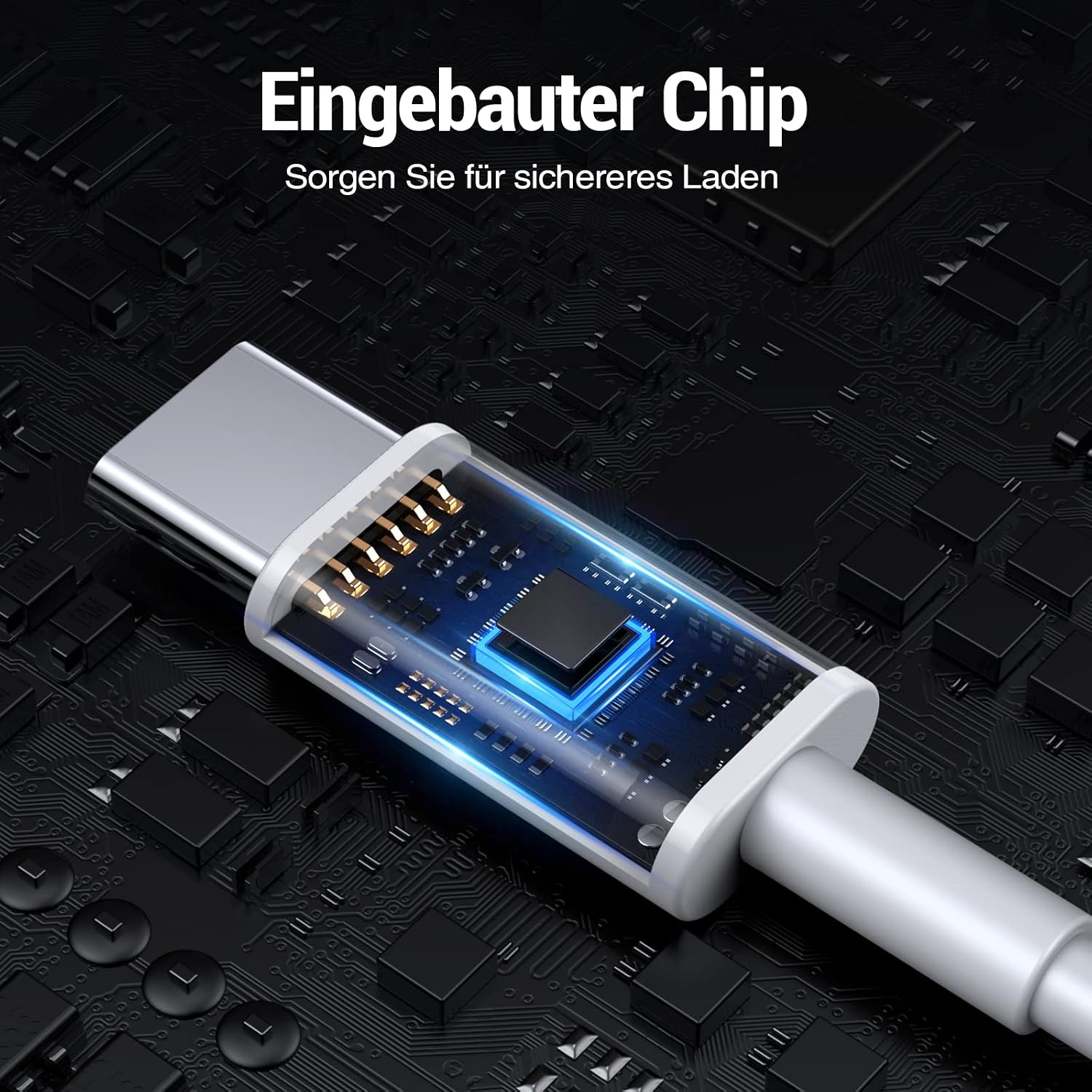 Detalle 2 de USB C auf USB C Kabel 2er‑Pack 100W 1,8 m
