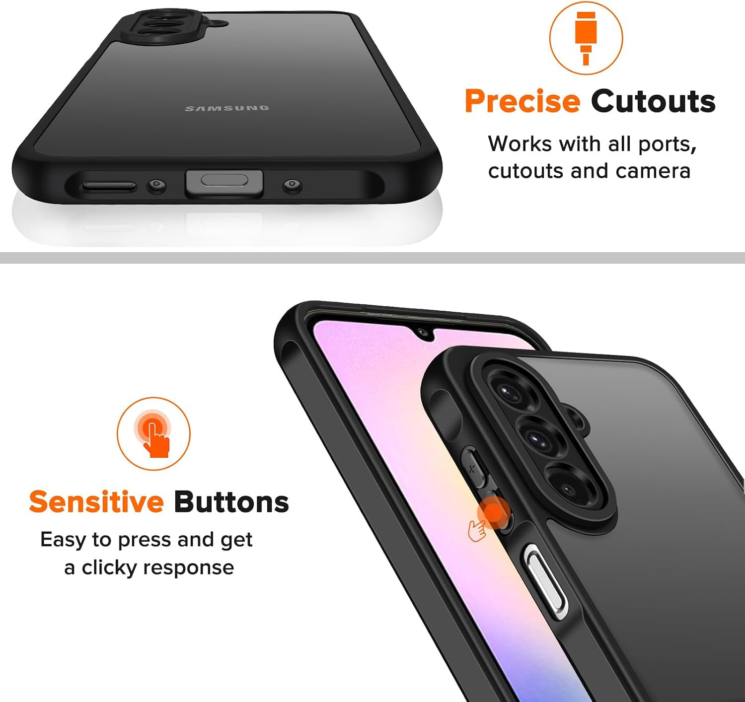 Thumbnail 6 de ivoler Coque Mat Galaxy A26 5G 2 Verres Trempé
