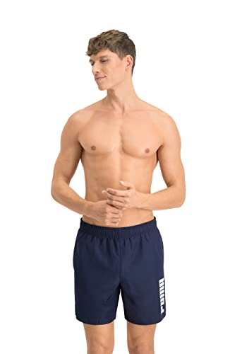Detalle de PUMA Shorts 100002245 Trajes de baño azul marino para hombre