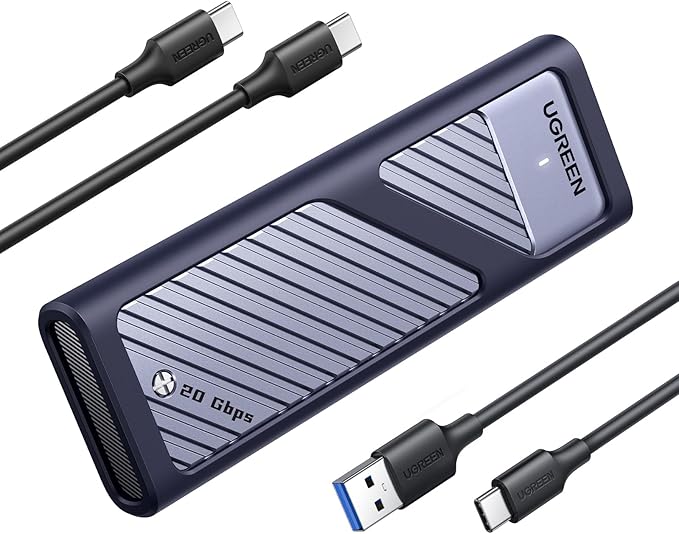 UGREEN Caja SSD M.2 NVMe USB-C 🚀 Compatible 970 EVO Plus, 980 Pro
