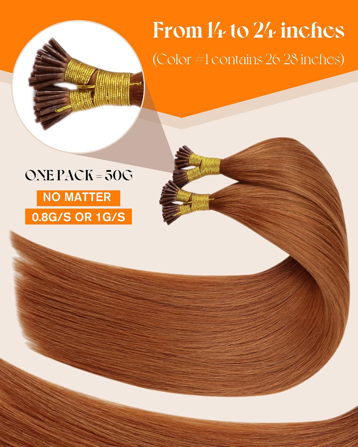 Detalle 2 de Sunny Hair I Tip Hair Extensions