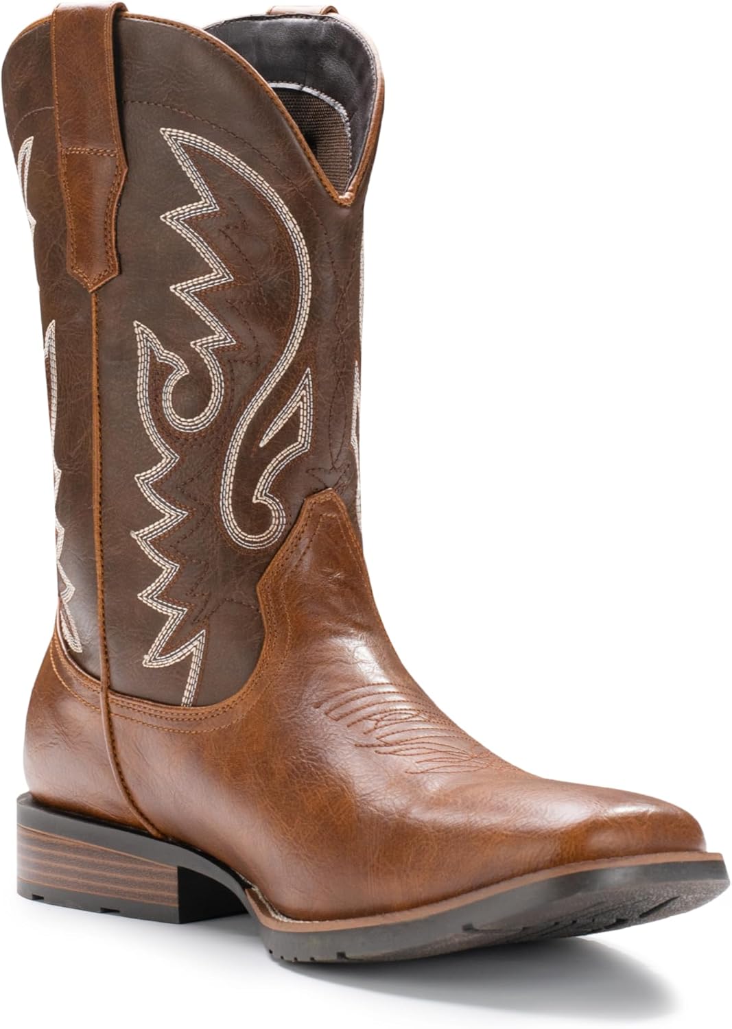 Thumbnail 3 de IUV Cowboy Boots Men Wide Square Toe