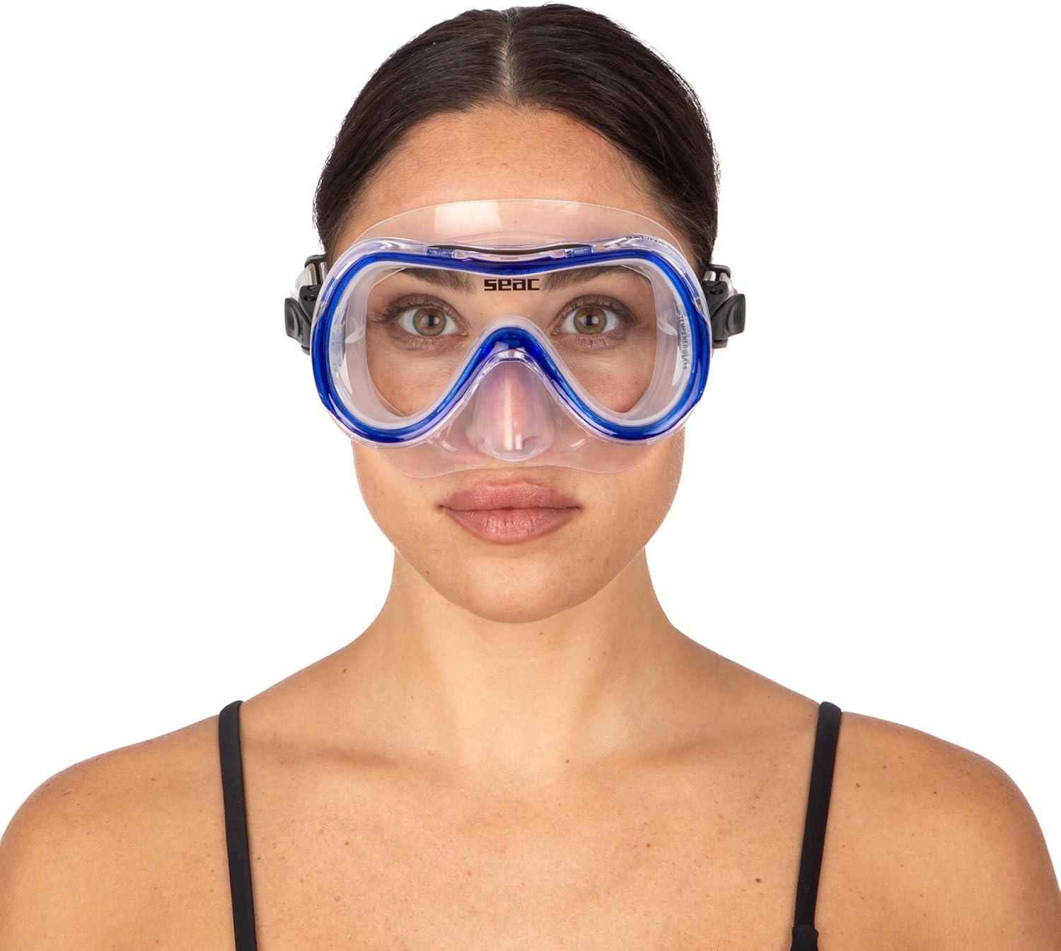 Detalle 2 de SEAC Set BIS Salina Top — Masque Salina et Tuba Top en silicone pour plongée en apnée