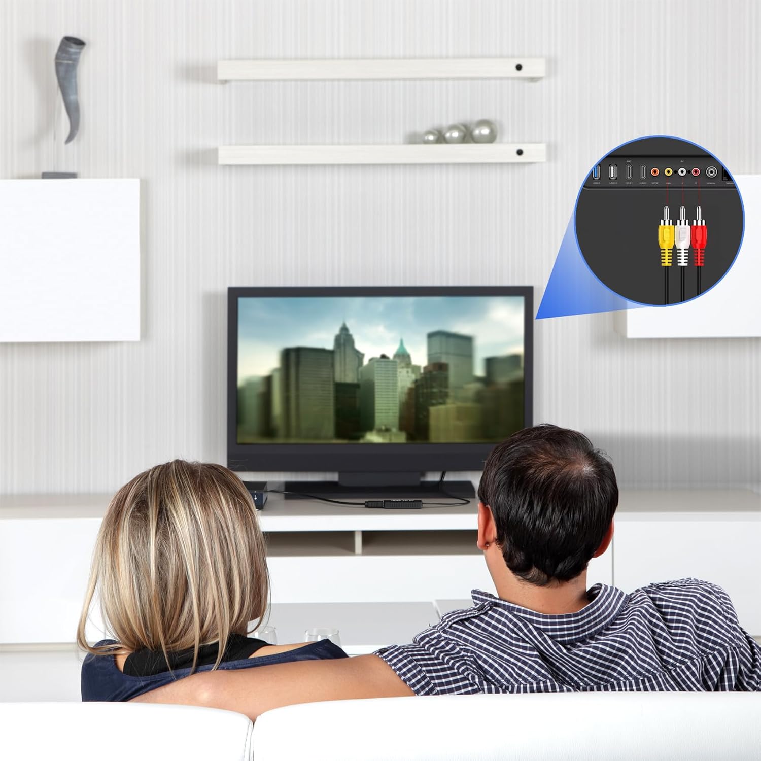 Thumbnail 5 de HDMI to RCA Converter 1080p AV Adapter 📺