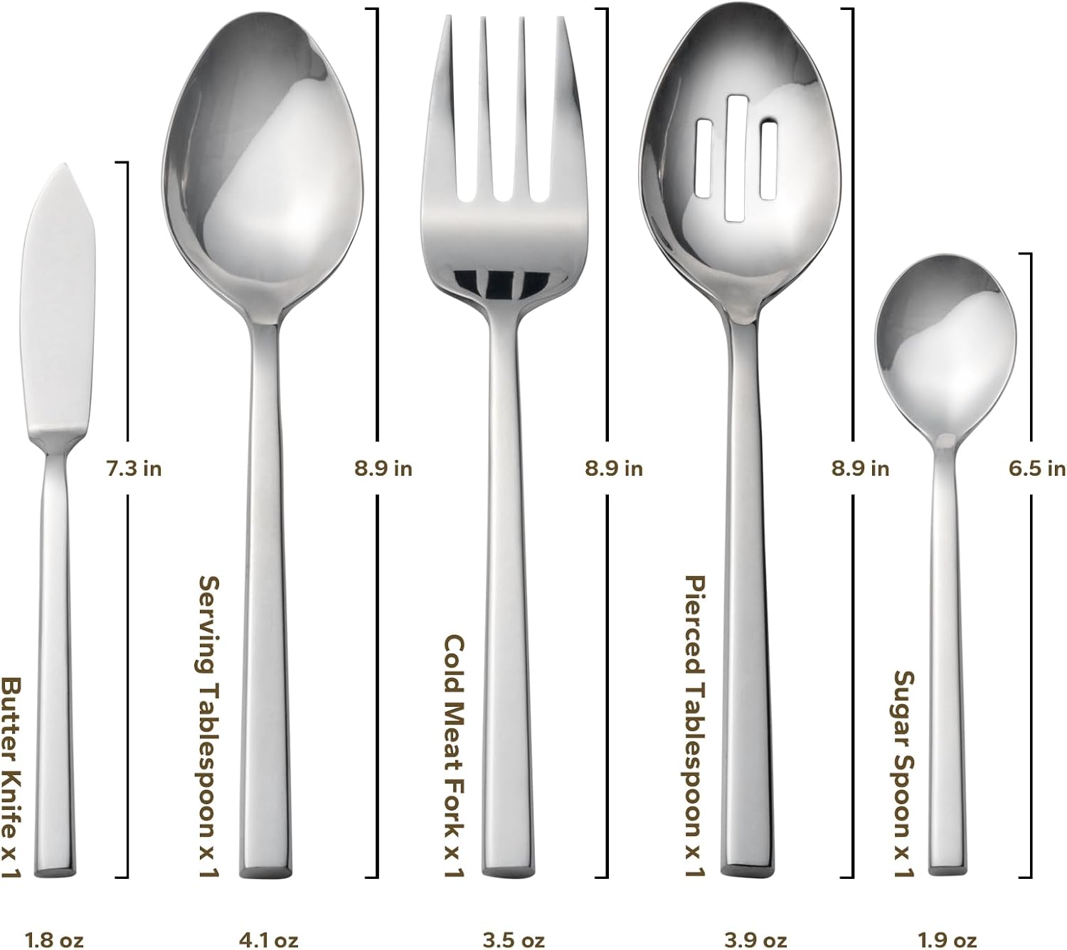 Detalle 2 de Alata Cube 65-Piece Stainless Steel Flatware Set 🍴