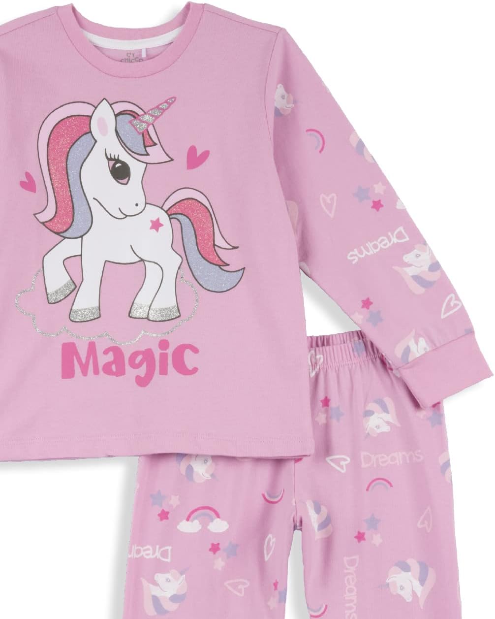 Thumbnail 2 de Chicco Pigiama Bambina Lungo in Cotone Leggero con Unicorno | Design italiano