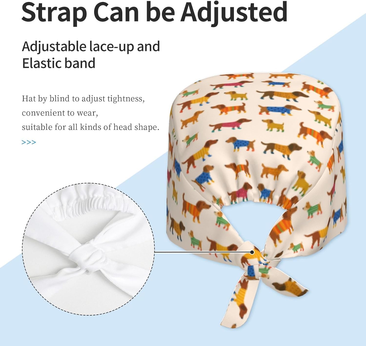 Detalle 2 de Surgical Scrub Cap in Polyester