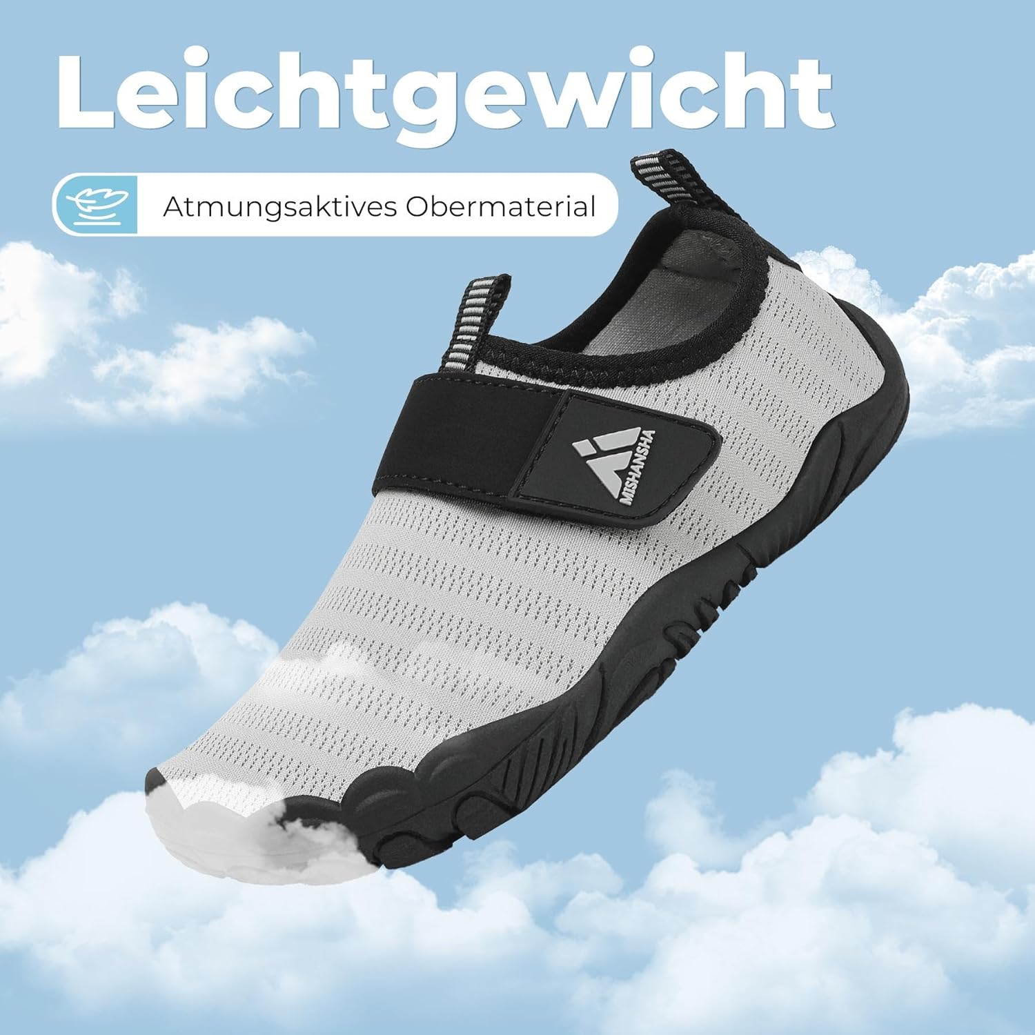 Thumbnail 4 de Mishansha Kinder Badeschuhe – Schnelles Trocknen, rutschfest & atmungsaktiv (Gr. 24–35)
