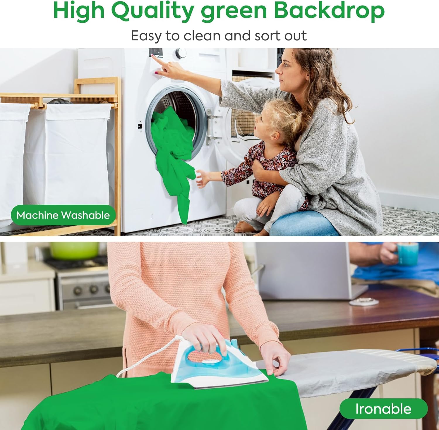 Thumbnail 4 de SEDGEWIN Green Screen Background 5x6.5ft