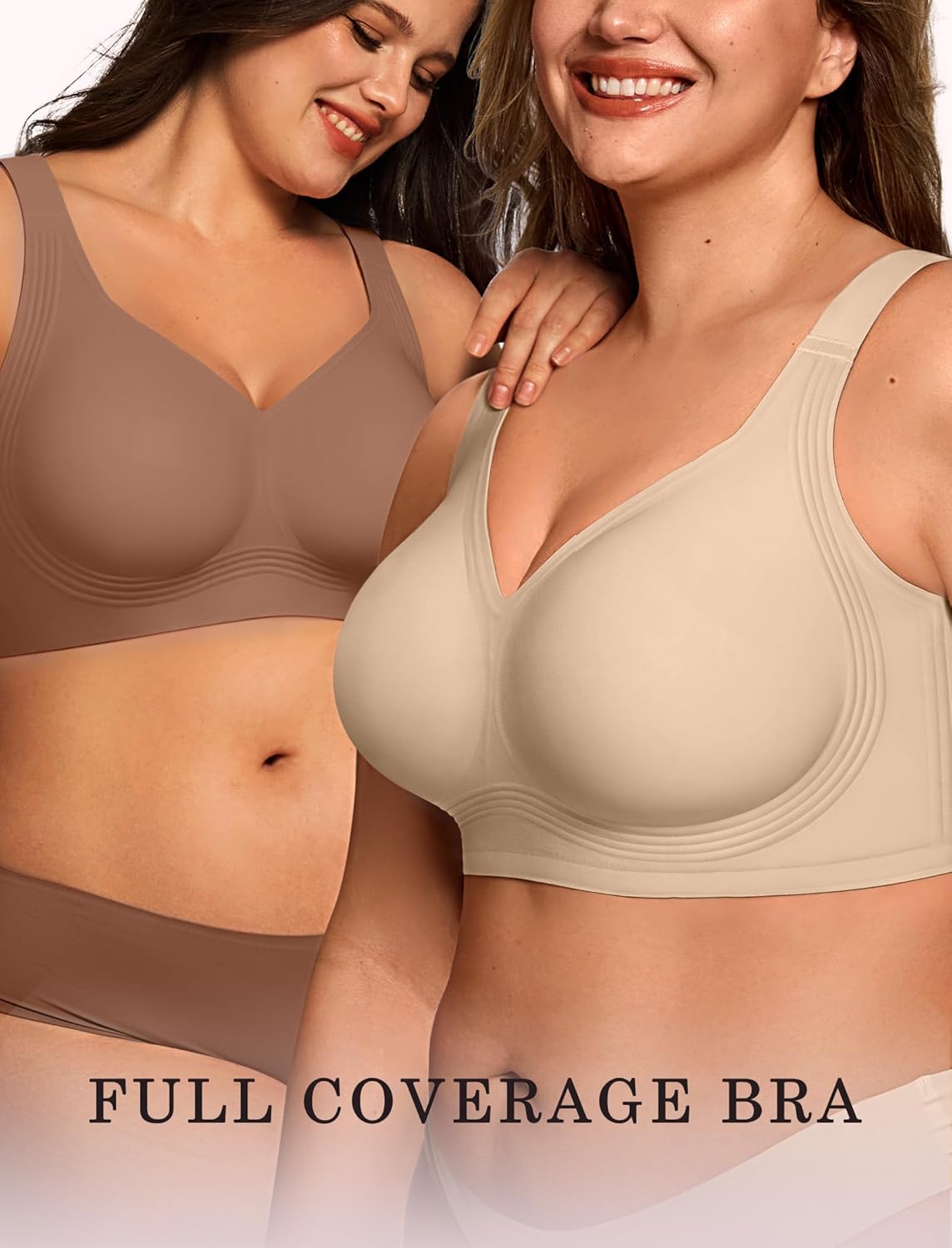 Thumbnail 6 de OEAK Wireless Jelly Bra Plus Size Supportive Bra