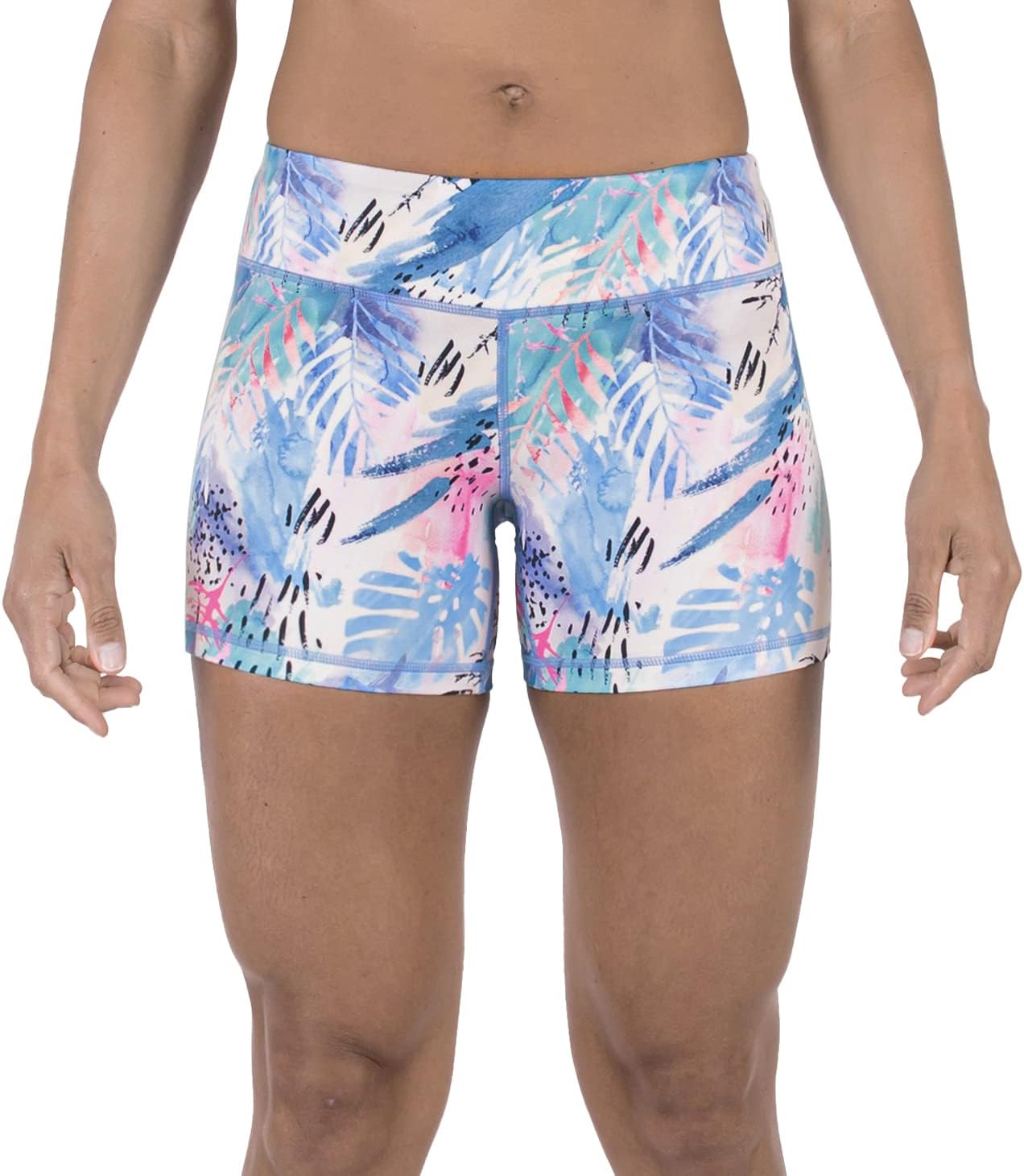 Thumbnail 6 de Tough Mode Women’s 3-Inch Volleyball/WOD Workout Shorts with Mesh Lining & Zipper Pocket