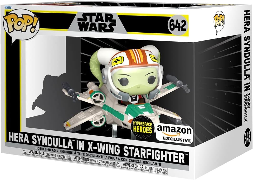 Thumbnail 1 de Funko Pop! Ride Super Deluxe: Hera Syndulla dans le X-Wing – Star Wars Rebels (Exclusivité Amazon)