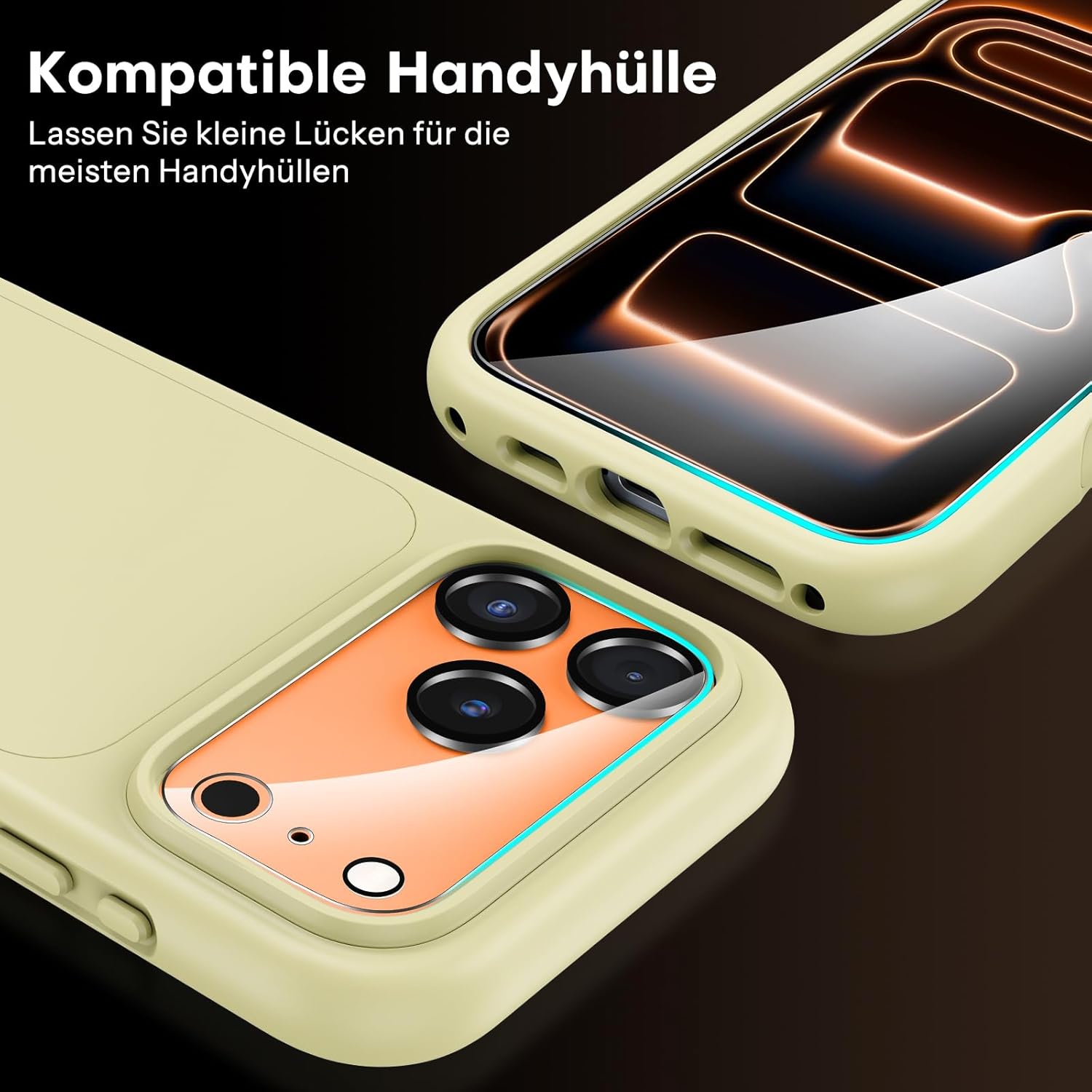 Thumbnail 6 de SPARIN Panzer Schutz Glas für iPhone 17 Pro Max – 3er-Set inklusive Montagerahmen, Kamera- und Displayschutz