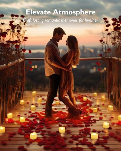 Thumbnail 8 de Homemory 24Pcs Flickering Flameless LED Tea Lights