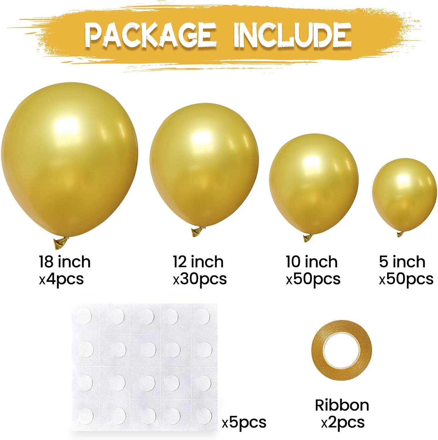 Thumbnail 1 de Balloon Arch Kit 134-Piece