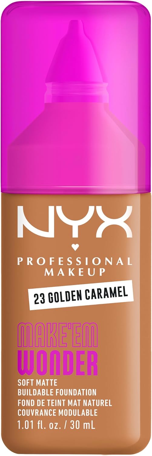 Detalle de NYX Make 'EM Wonder 23 fondotinta 💄