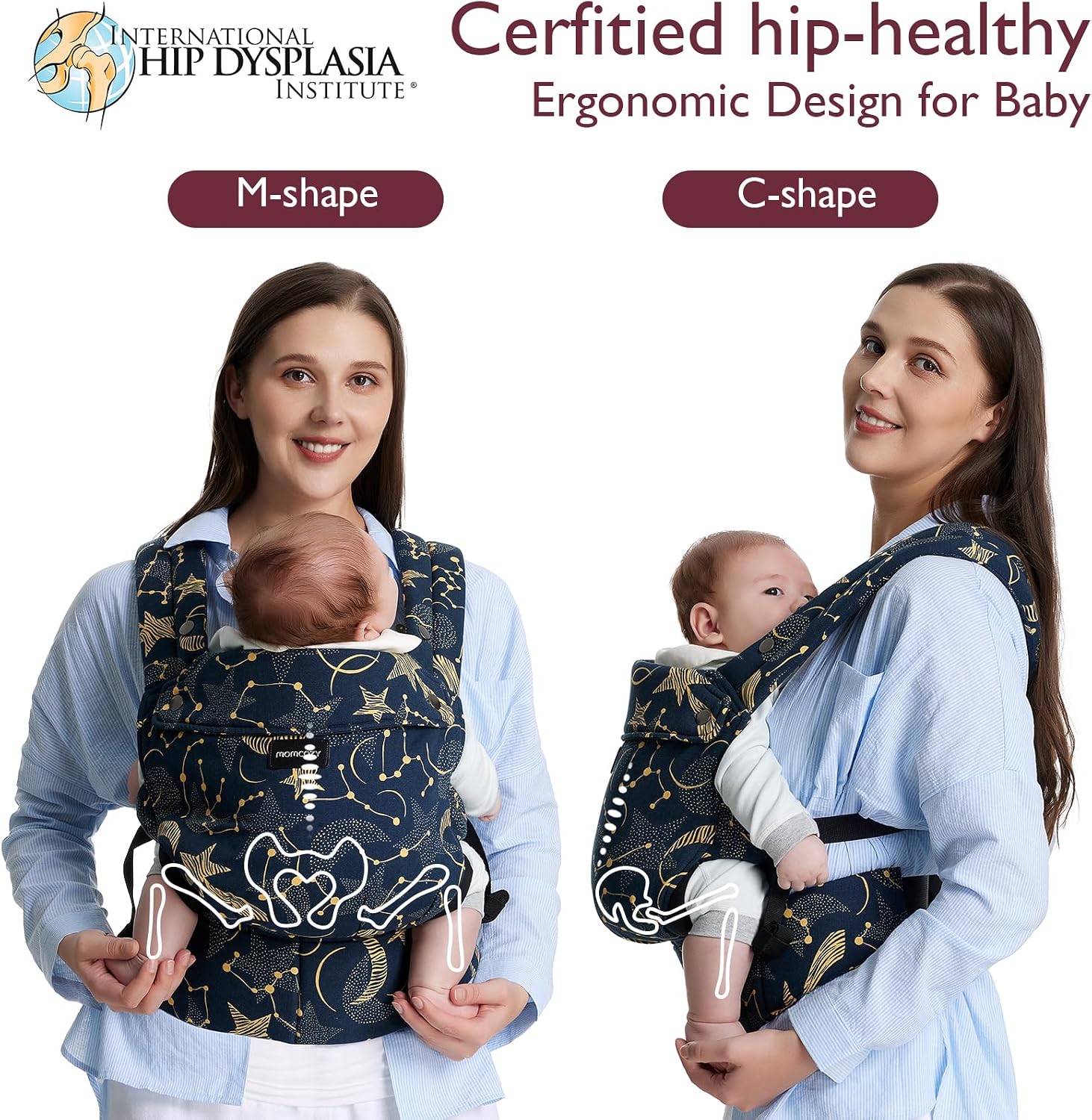 Thumbnail 4 de Momcozy Baby Carrier Ergonomic Starry Sky