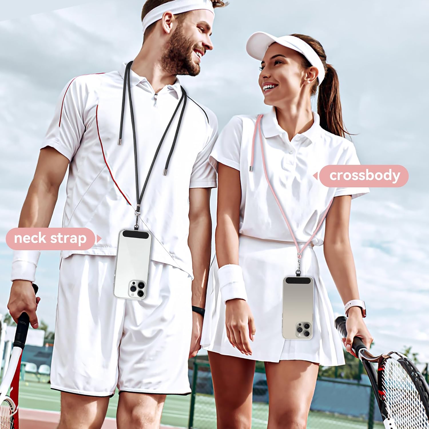Detalle 2 de COCASES Phone lanyard crossbody 2 pack