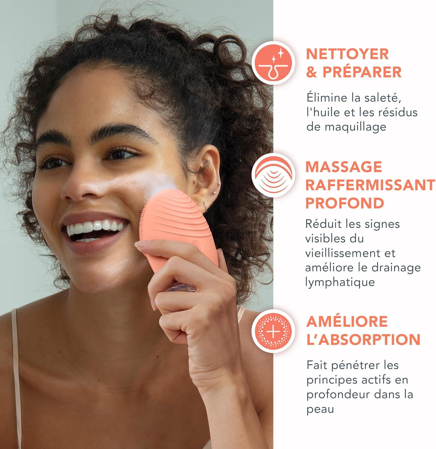 Thumbnail 2 de FOREO LUNA 4 Balance Set : brosse nettoyante visage + LUNA Micro-Foam Cleanser 2.0 + baume démaquillant 75 ml