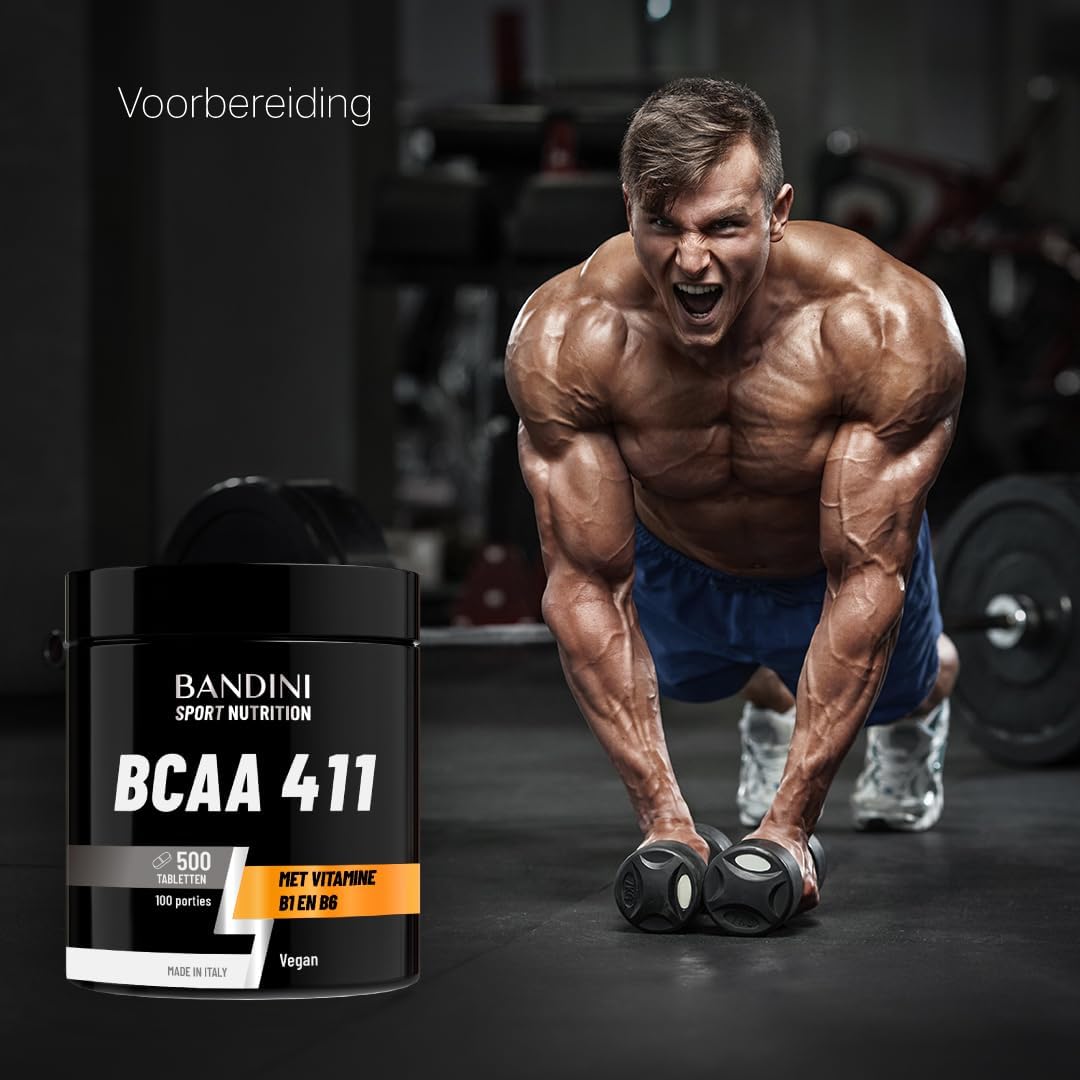 Thumbnail 6 de BANDINI BCAA 4:1:1-tabletten met vitamine B1 en B6, 500 stuks