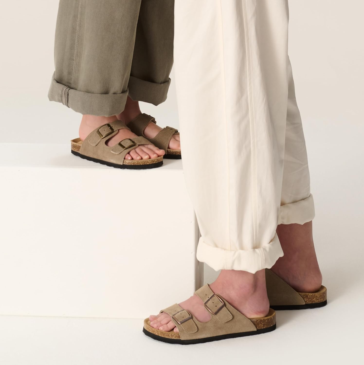 Thumbnail 3 de Project Cloud 100% Genuine Leather Kids Sandals — Lightweight, Water-Resistant Slides for Kids